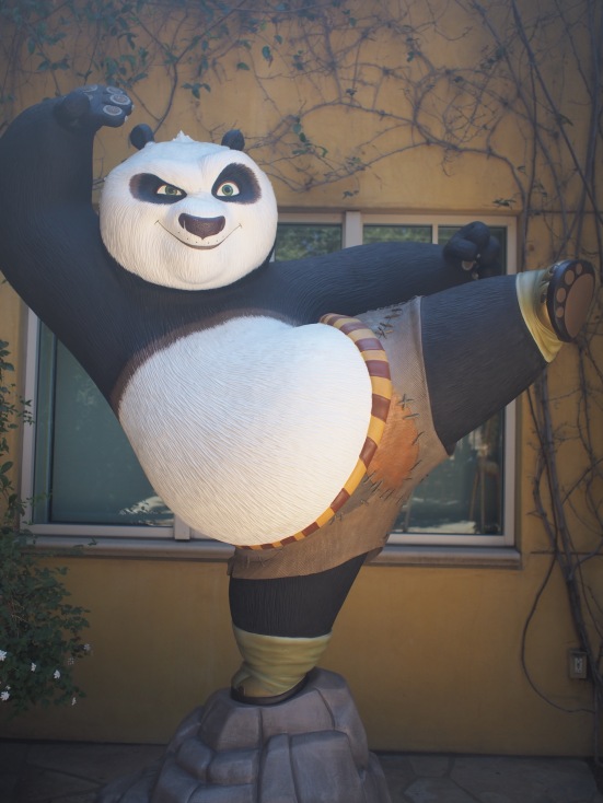 hey there, Po!- DreamWorks Animation Studio, California